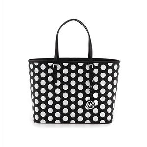 Jet Set Travel Polkadot Medium Tote